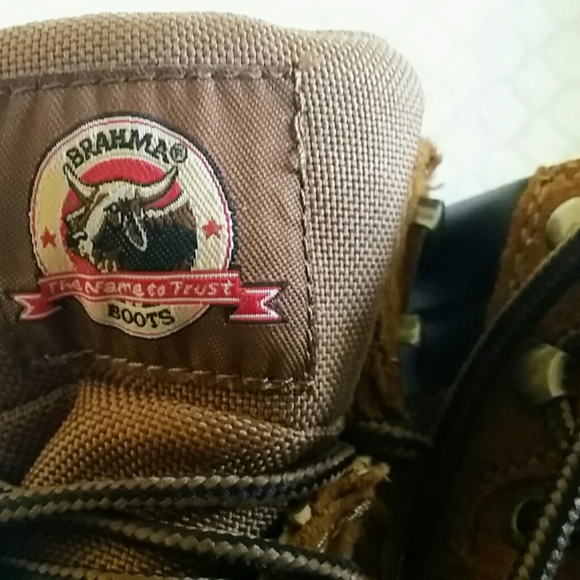 BRAHMA Steel Toe Waterproof Work Boot - Picture 6 of 8